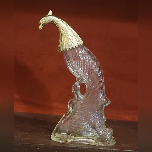 Avon Accents Vintage Avon Bird Of Paradise Cologne Decanter
